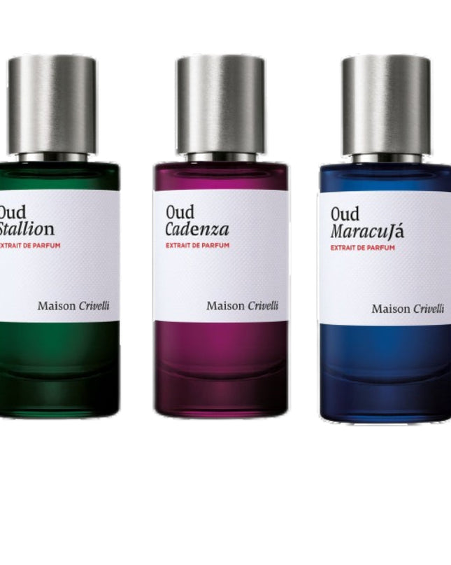 Maison Crivelli Oud Discovery Set Extrait De Parfum Fragrance Samples